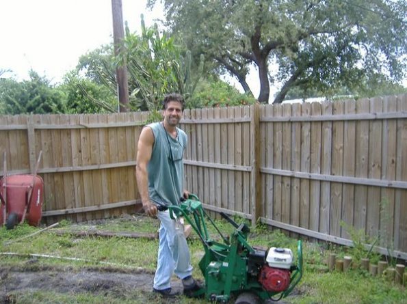 Removing sod